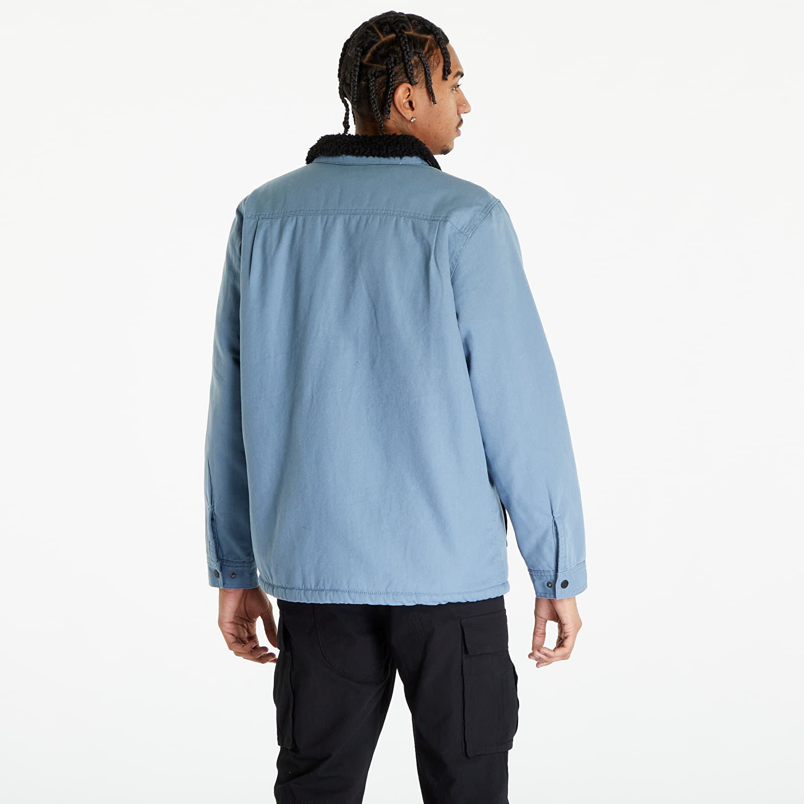 Jackets Vans Drill Chore Coat Sherpa II Blue Mirage