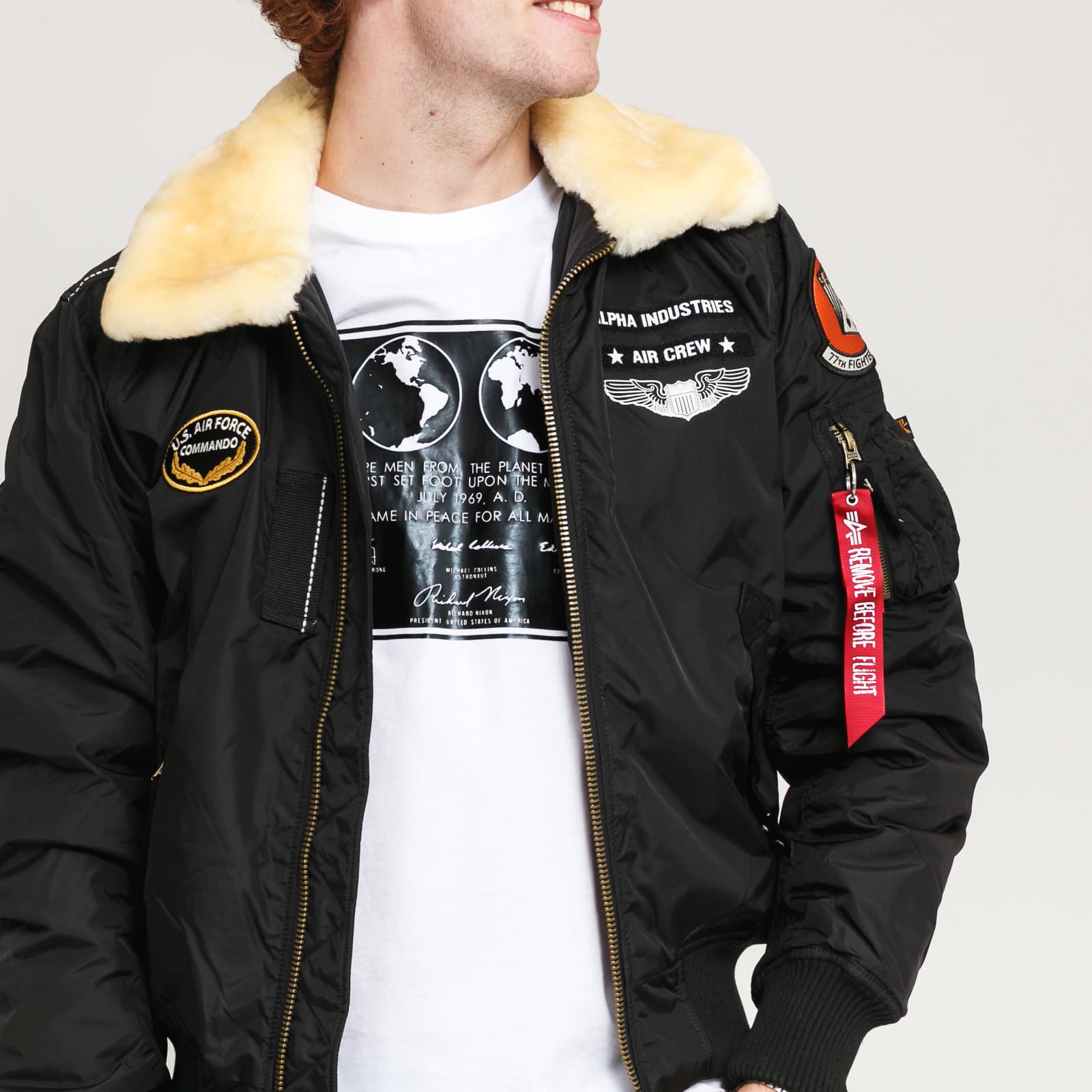 Якета Alpha Industries Injector III Air Force Black