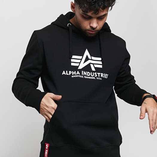 Hoodies and sweatshirts Alpha Industries Basic Hoody Black | Footshop