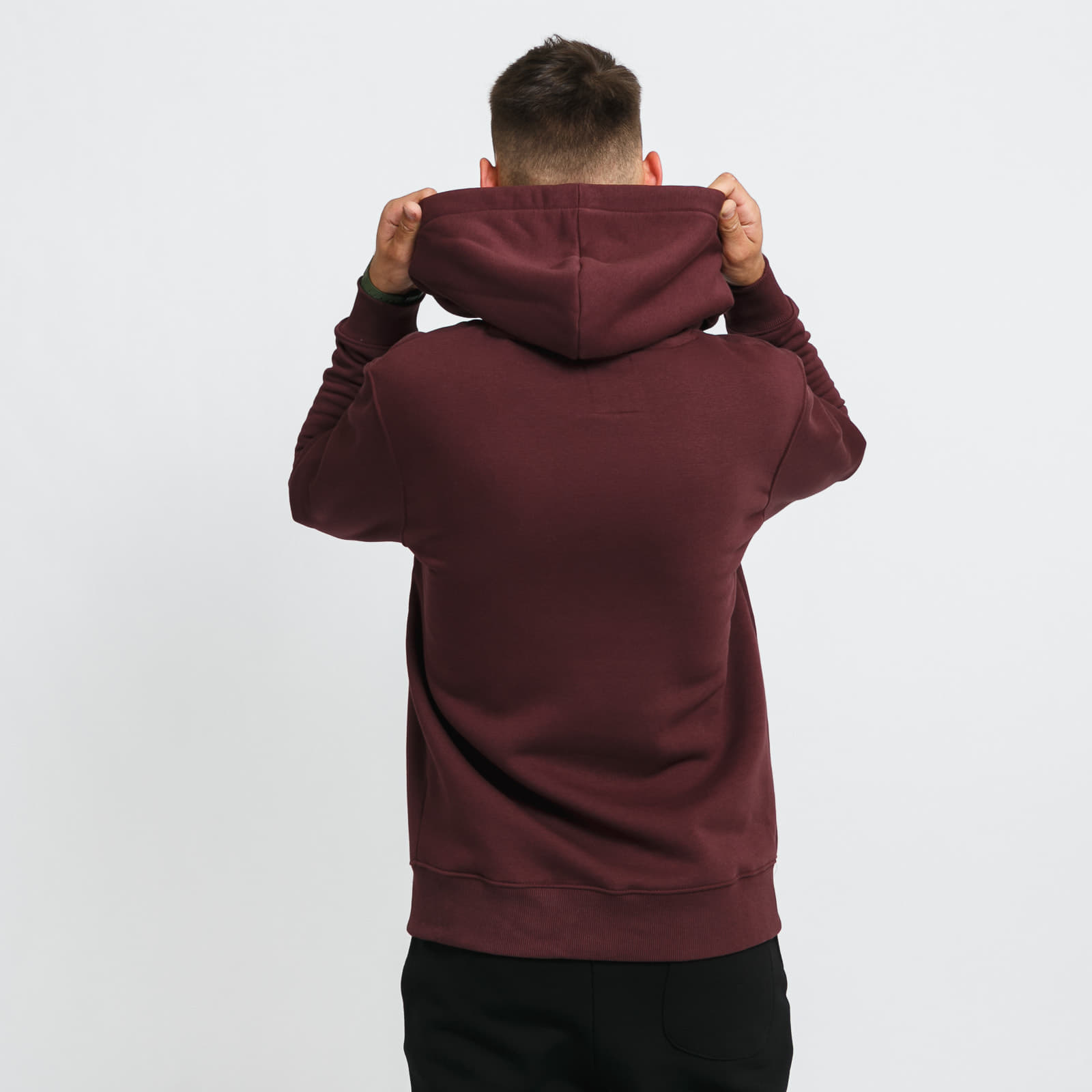 Sweatjacken und Sweatshirts Alpha Industries Basic Hoody Dark Wine