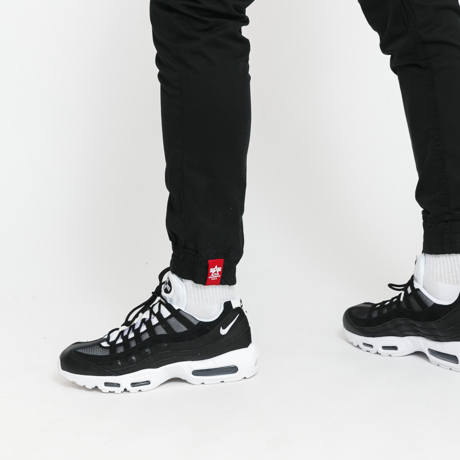 Pants and jeans Alpha Industries Cotton Twill Jogger Black