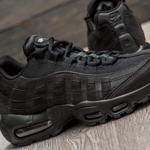 All black air max 95 womens discount