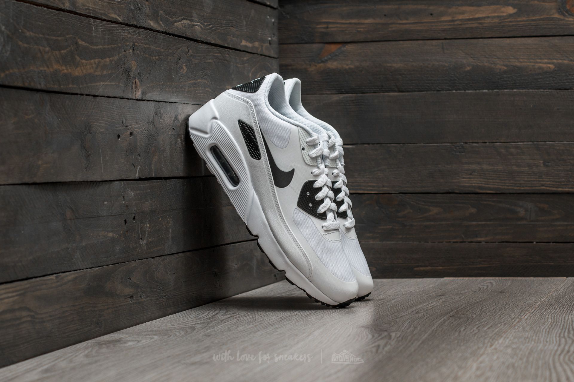 Men's shoes Nike Air Max 90 Ultra 2.0 Essential White/ Black-Black