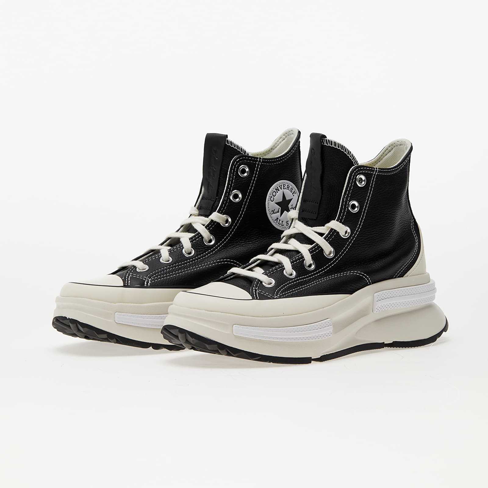 Pánské tenisky a boty Converse Run Star Legacy CX Foundational Leather Black/ White/ Egret