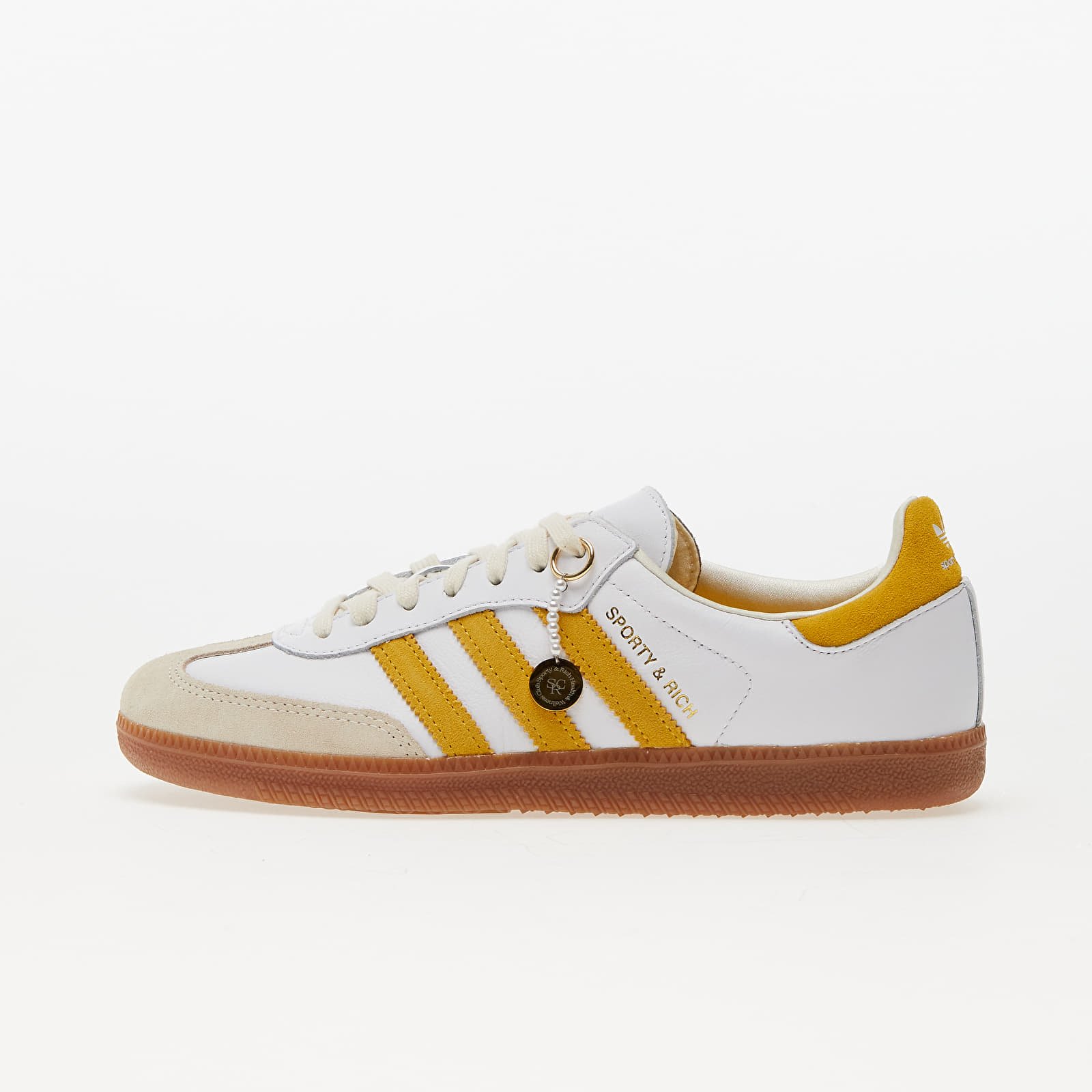 Men's shoes adidas Samba x Sporty&Rich Og Ftw White/ Bold Gold/ Core White