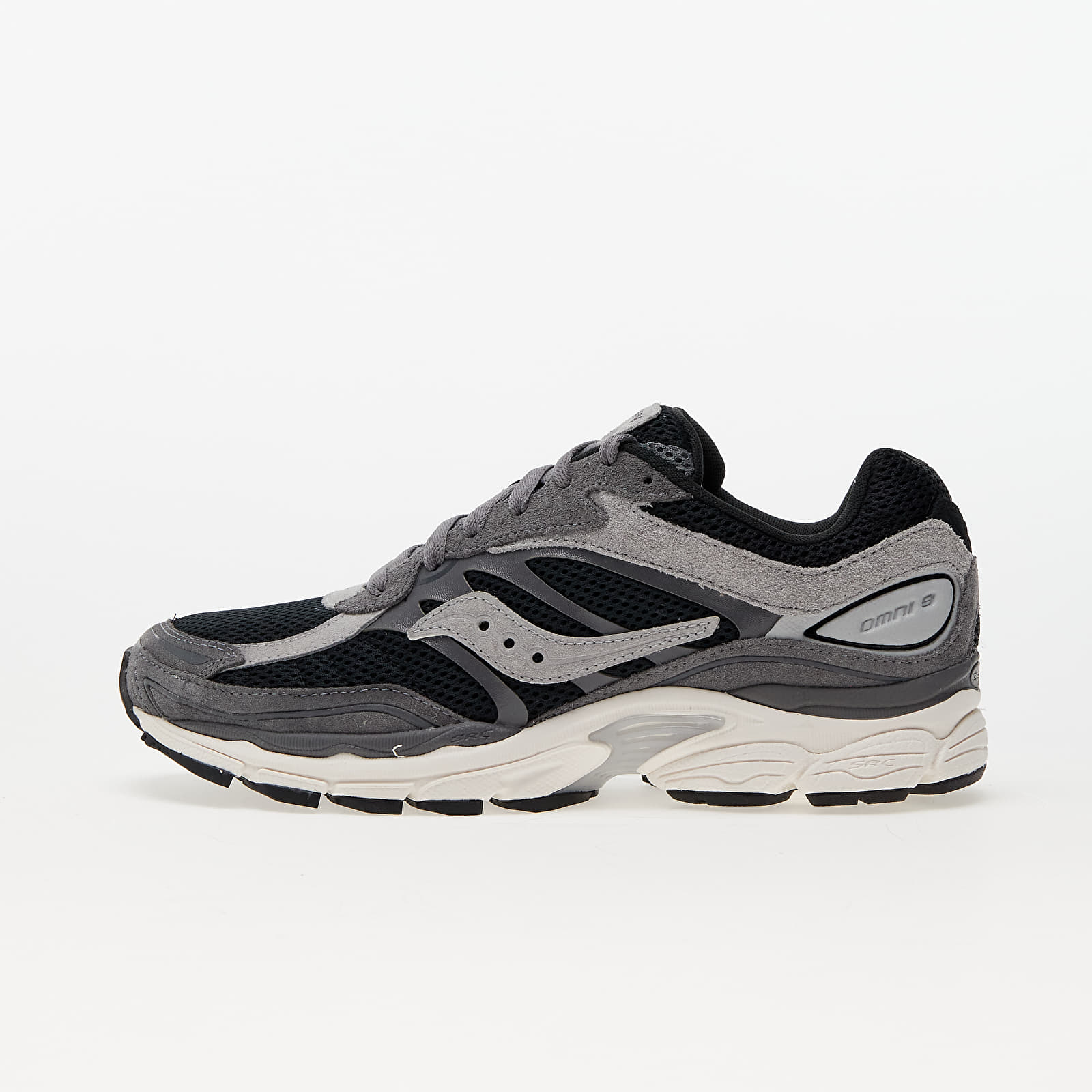 Herren Sneaker und Schuhe Saucony Progrid Omni 9 Grey/ Black
