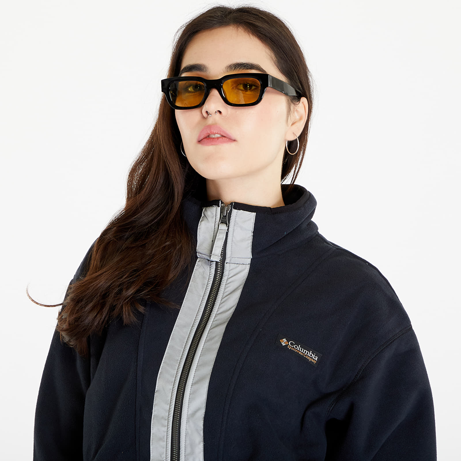 Kurtki Columbia Backbowl™ Remastered Fleece Jacket Black/ Silver Sheen