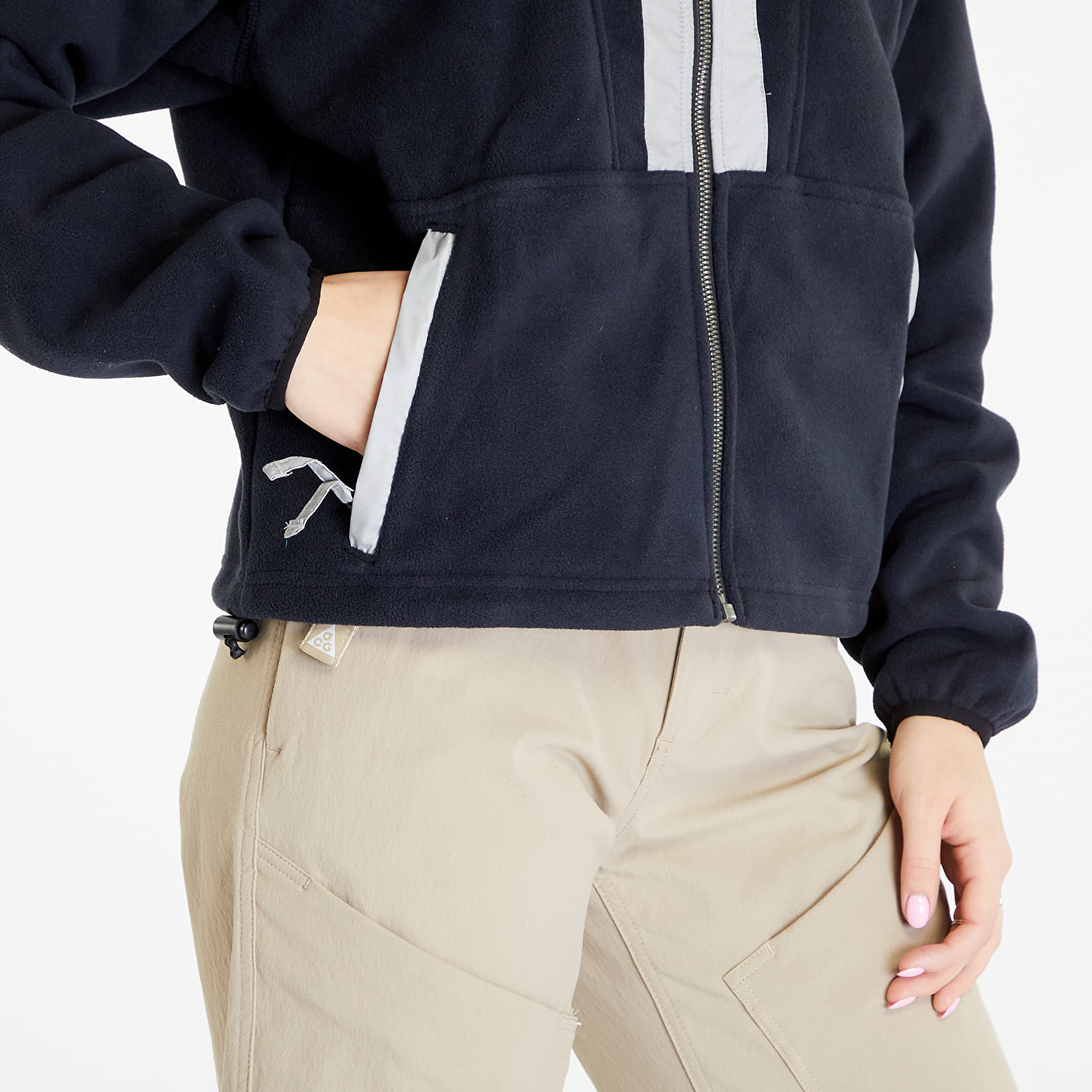 Kurtki Columbia Backbowl™ Remastered Fleece Jacket Black/ Silver Sheen