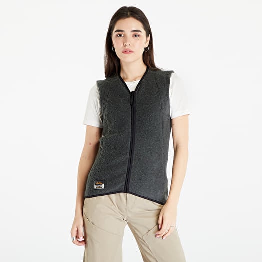 Vesta Lundhags Flok Pile Wool Vest Seaweed