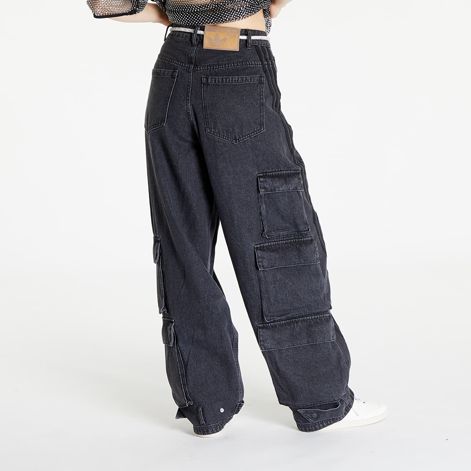 Denim Cargo Pants