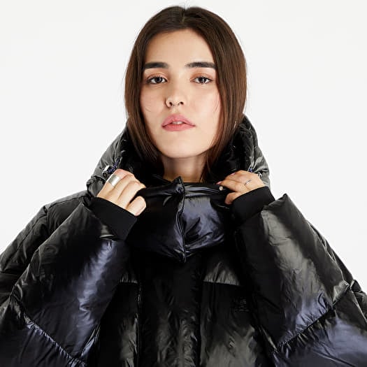 Adidas originals black cheap long puffer jacket