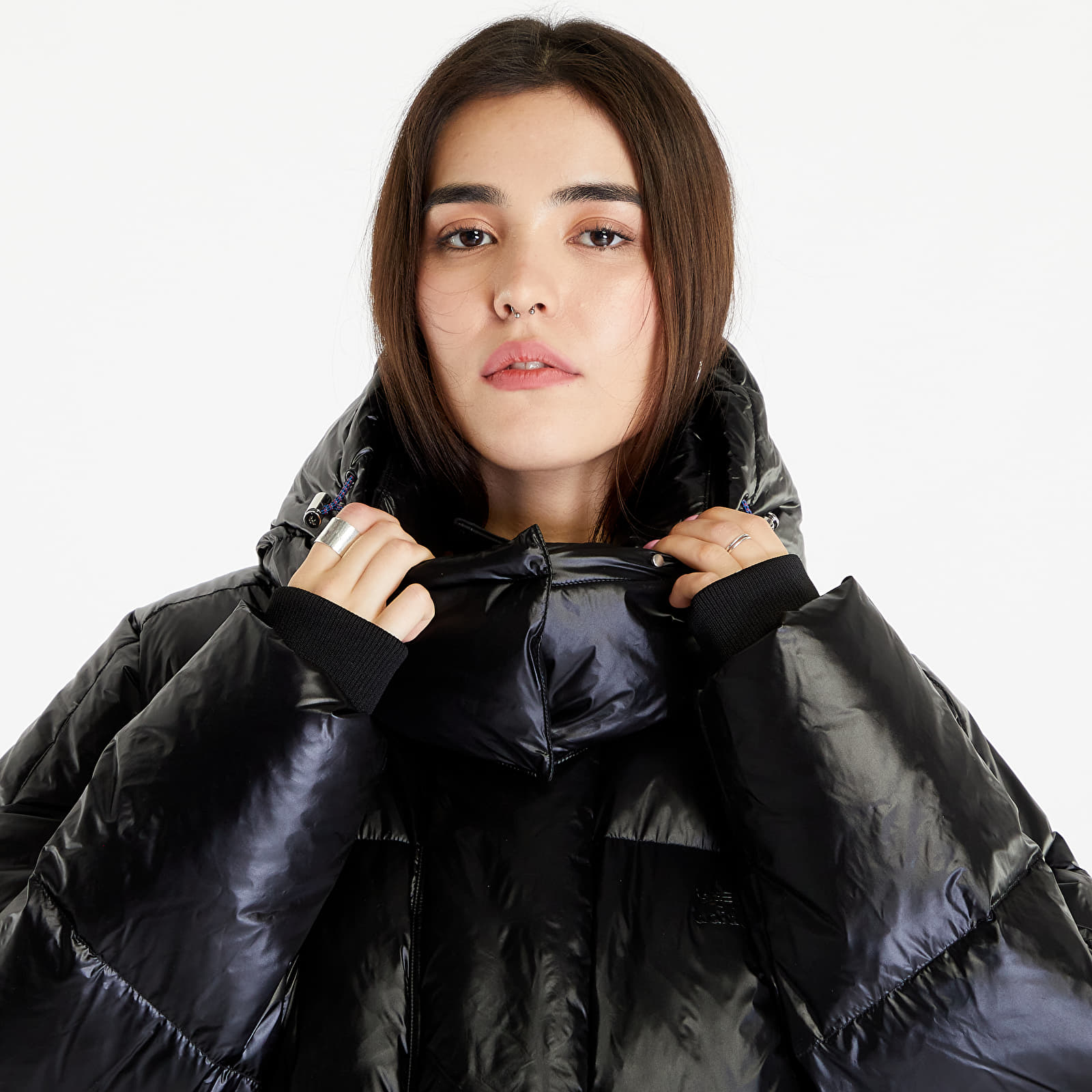 Kurtki adidas Originals Long Puffer Jacket Black