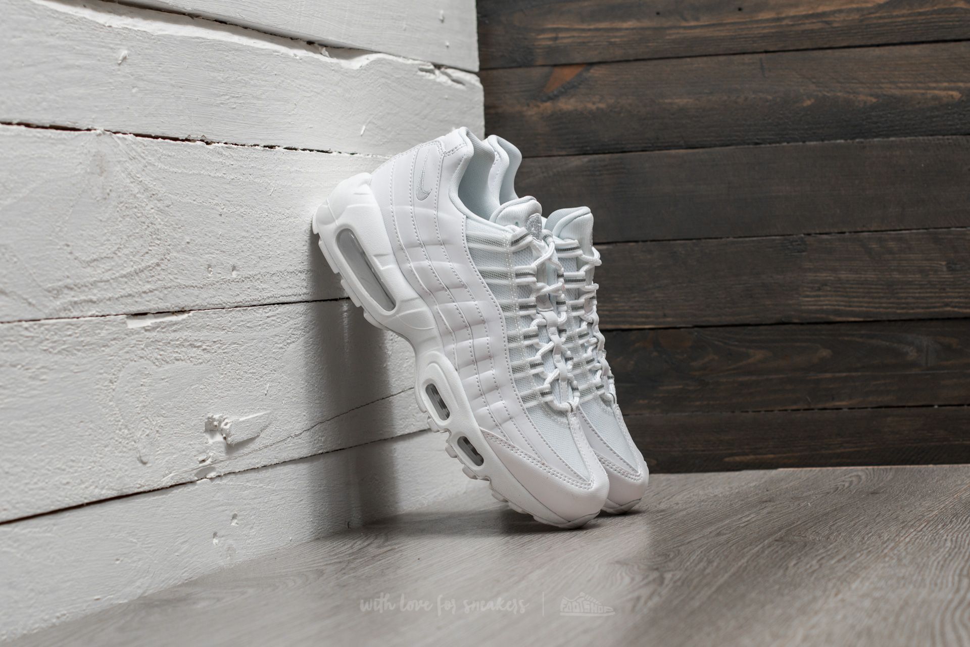 Ženske tenisice Nike WMNS Air Max 95 White/ White-Pure Platinum