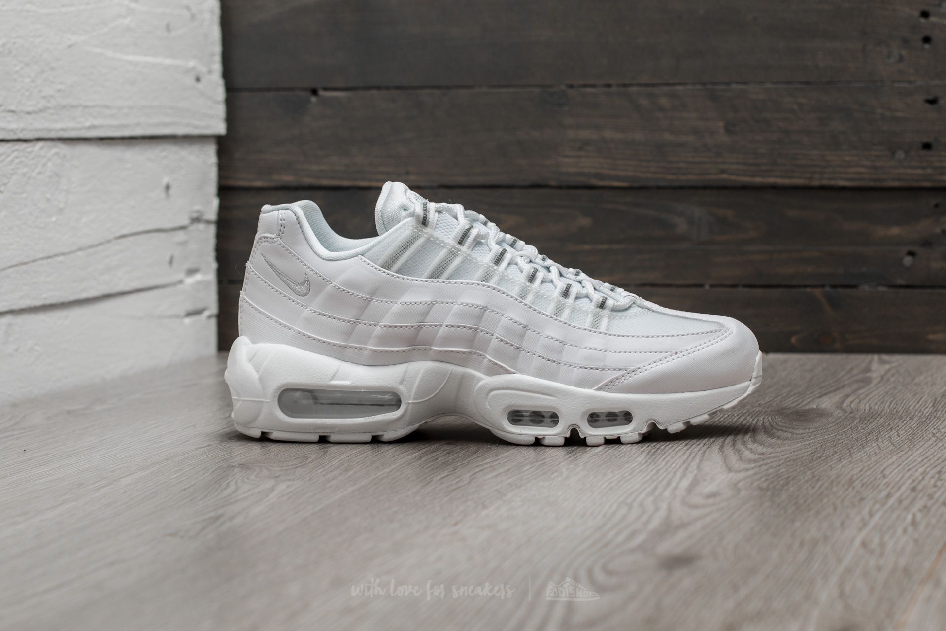 Ženske tenisice Nike WMNS Air Max 95 White/ White-Pure Platinum