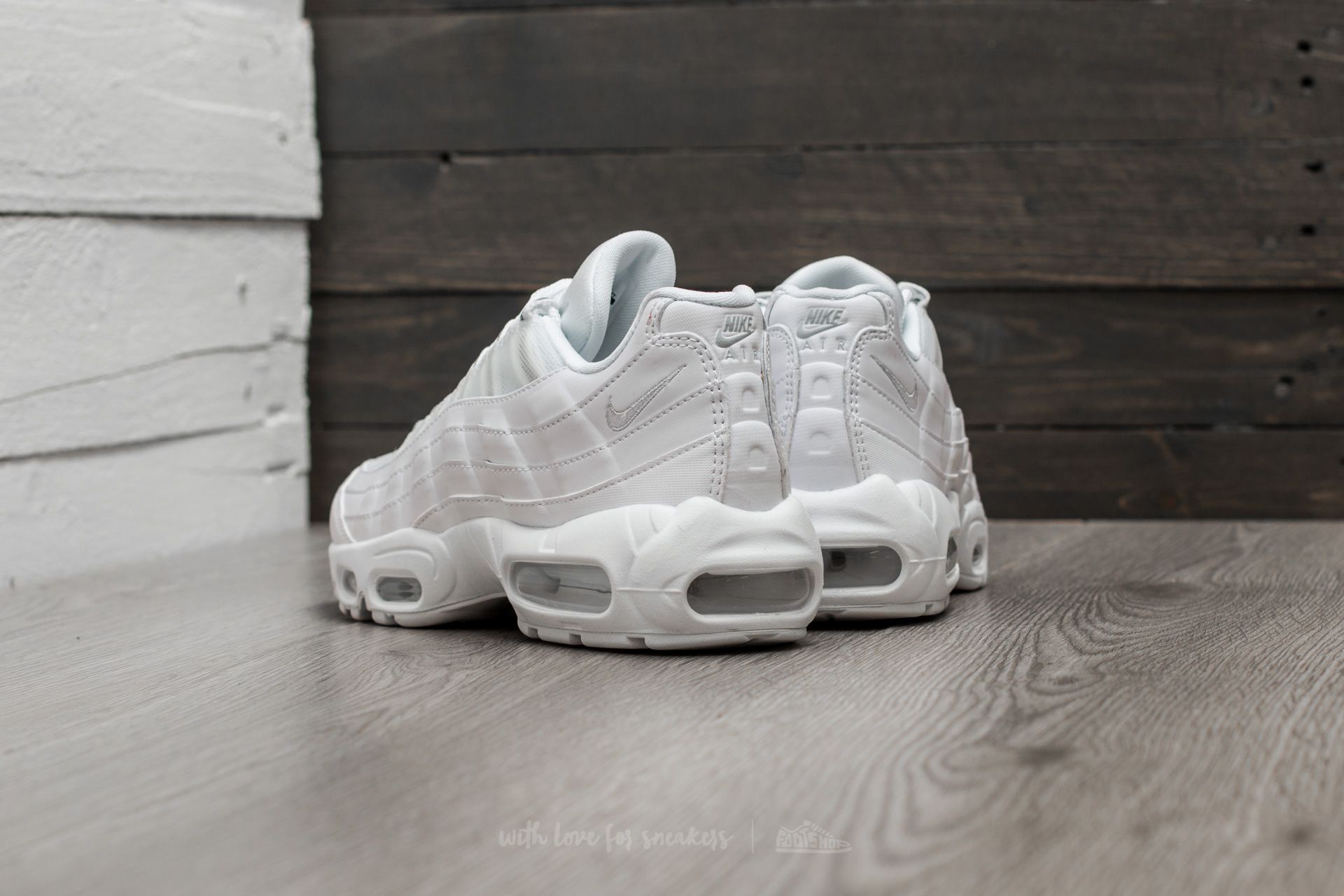 Ženske tenisice Nike WMNS Air Max 95 White/ White-Pure Platinum