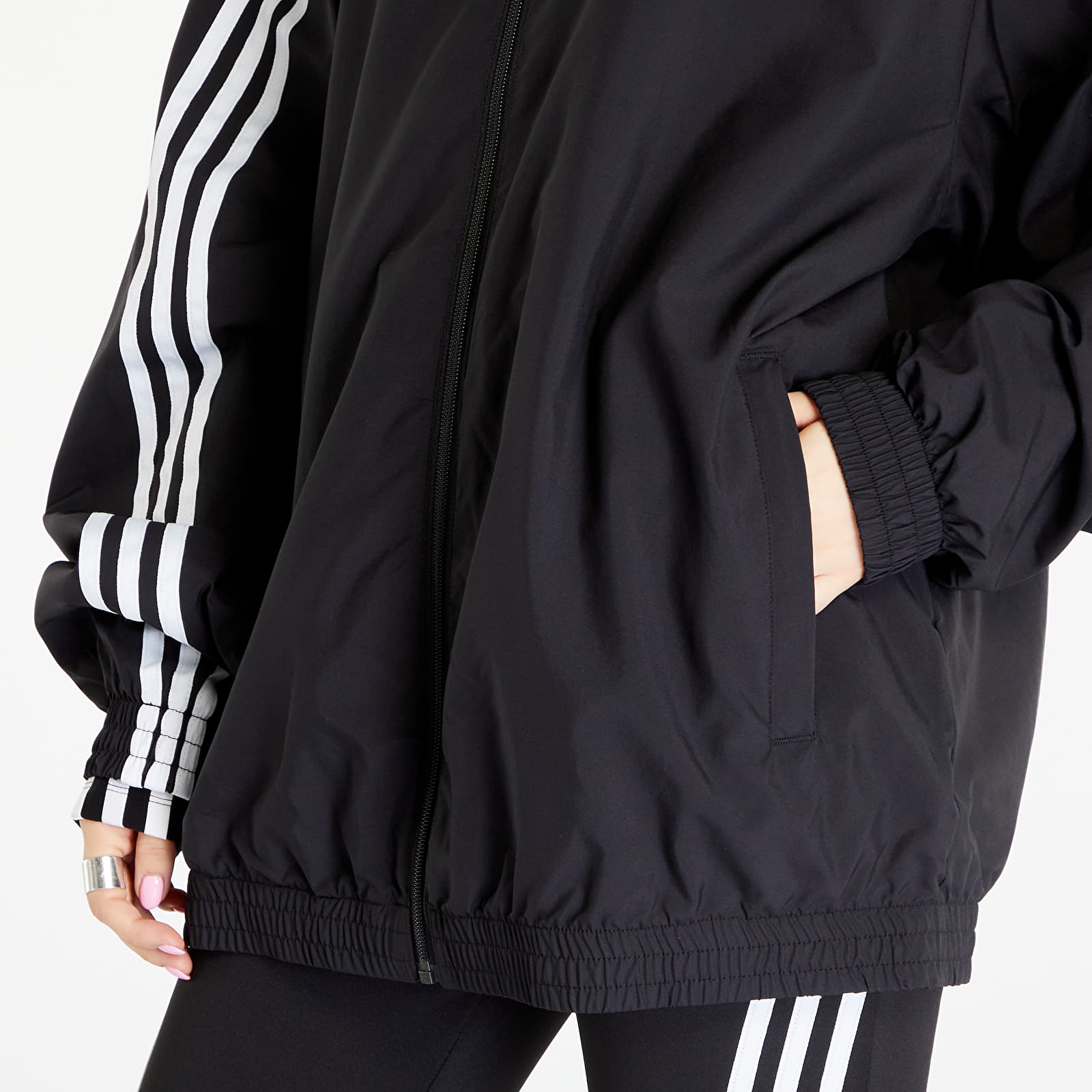 Adidas oversized top track jacket