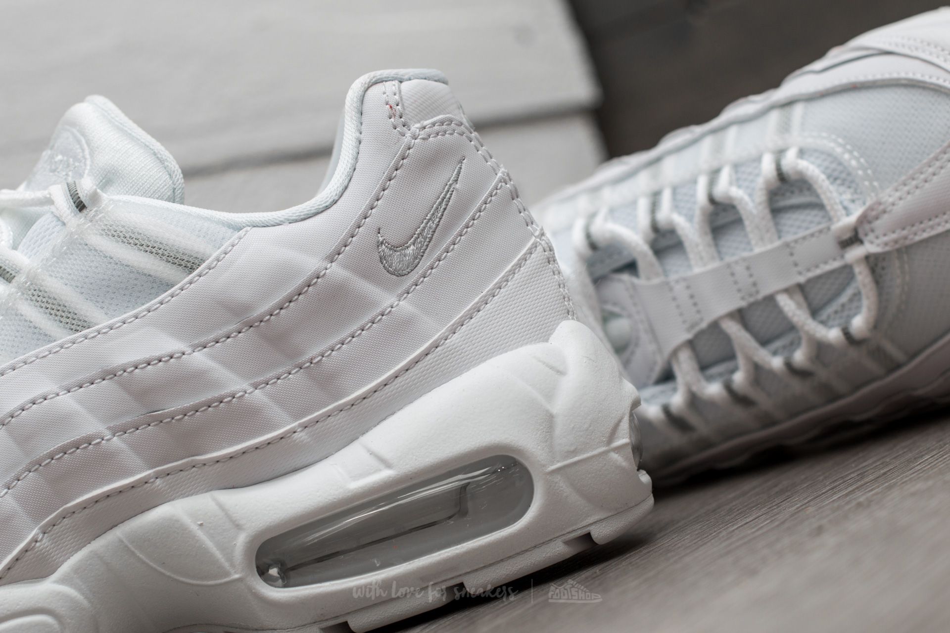 Ženske tenisice Nike WMNS Air Max 95 White/ White-Pure Platinum