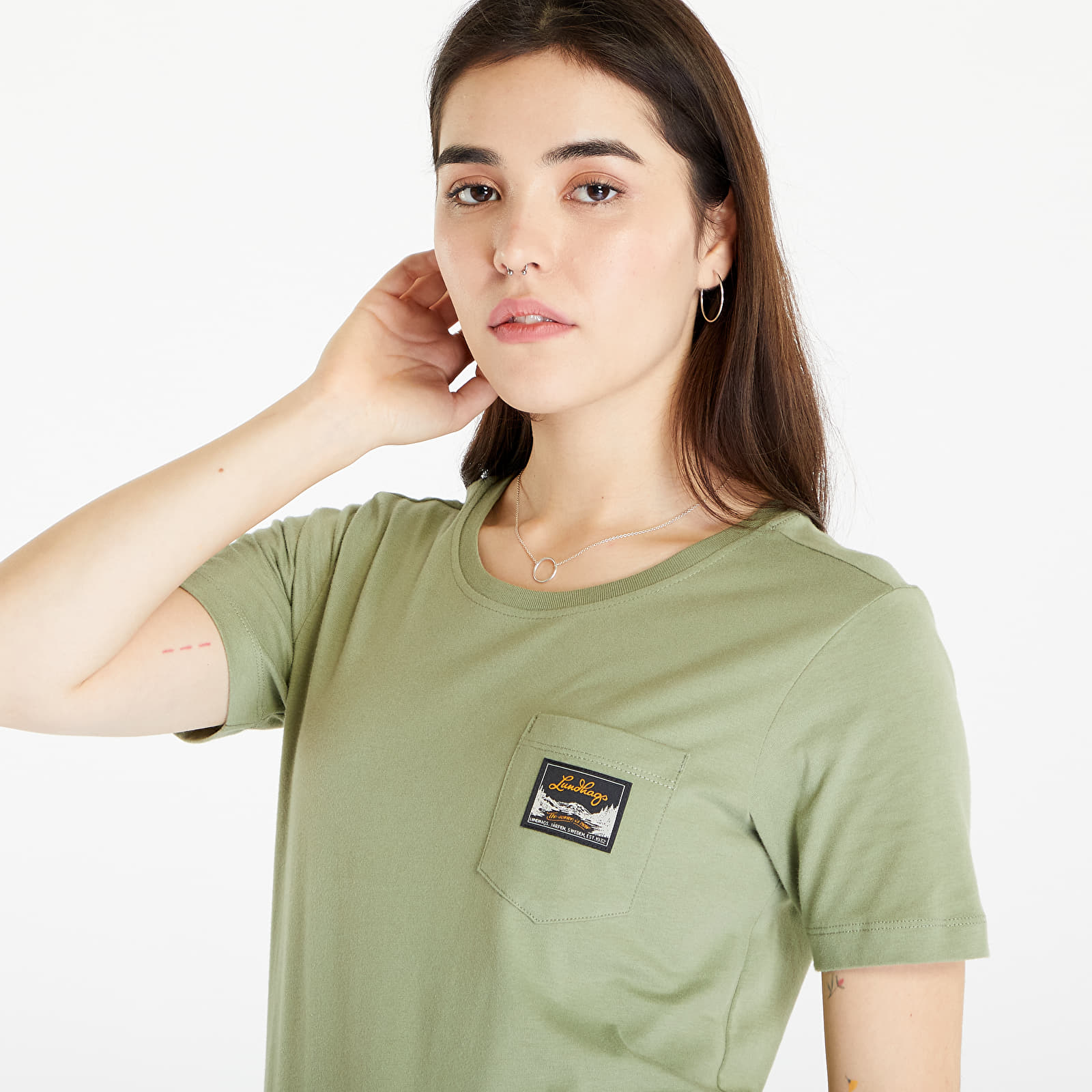 Trička Lundhags Knak T-Shirt Lichen