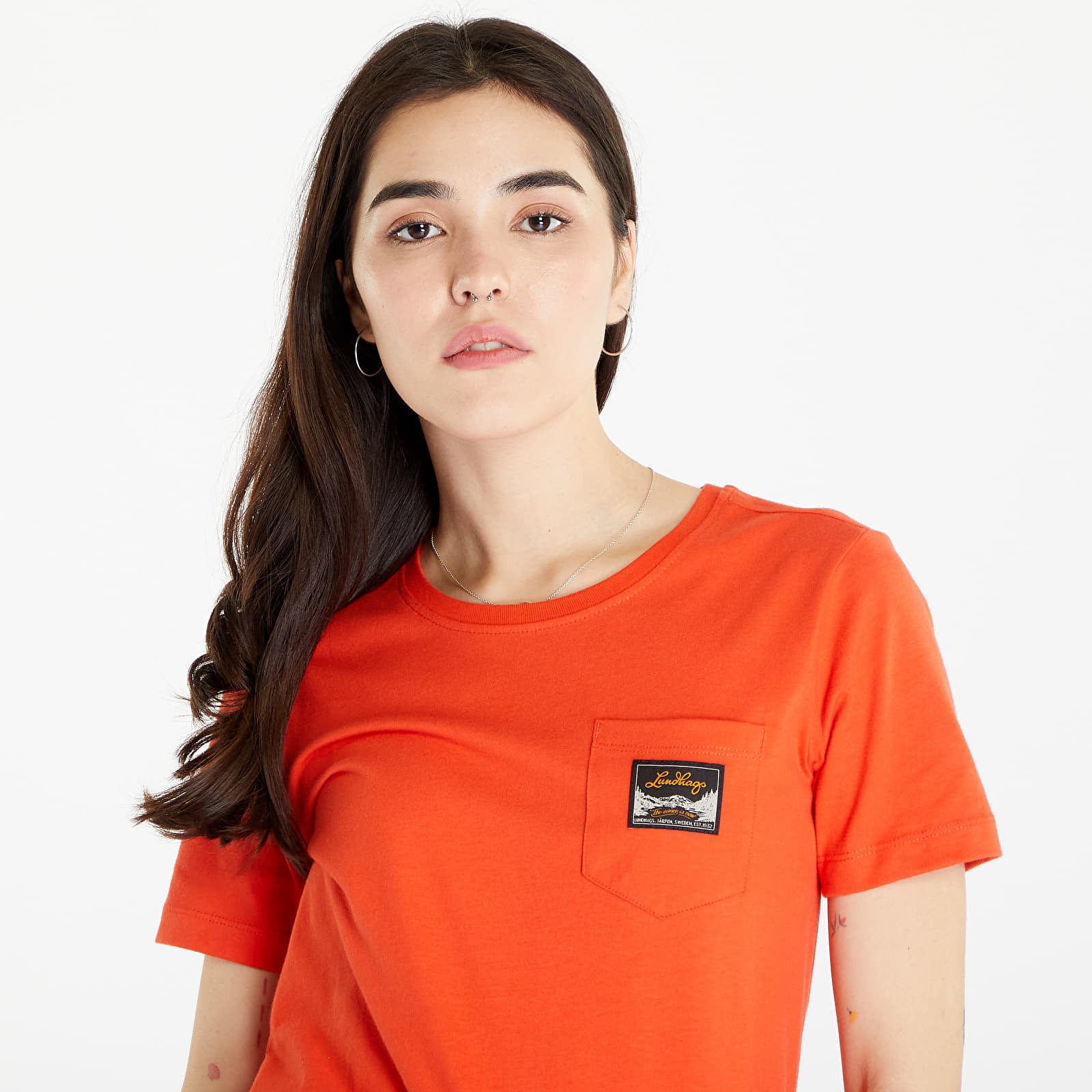 Trička Lundhags Knak T-Shirt Lively Red