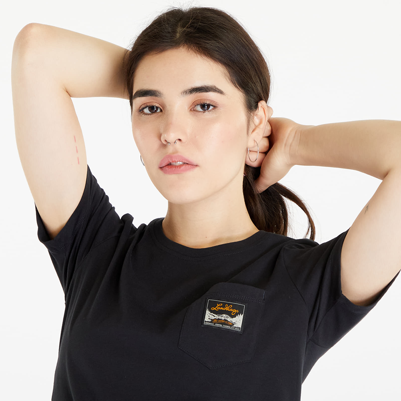 Trička Lundhags Knak T-Shirt Black