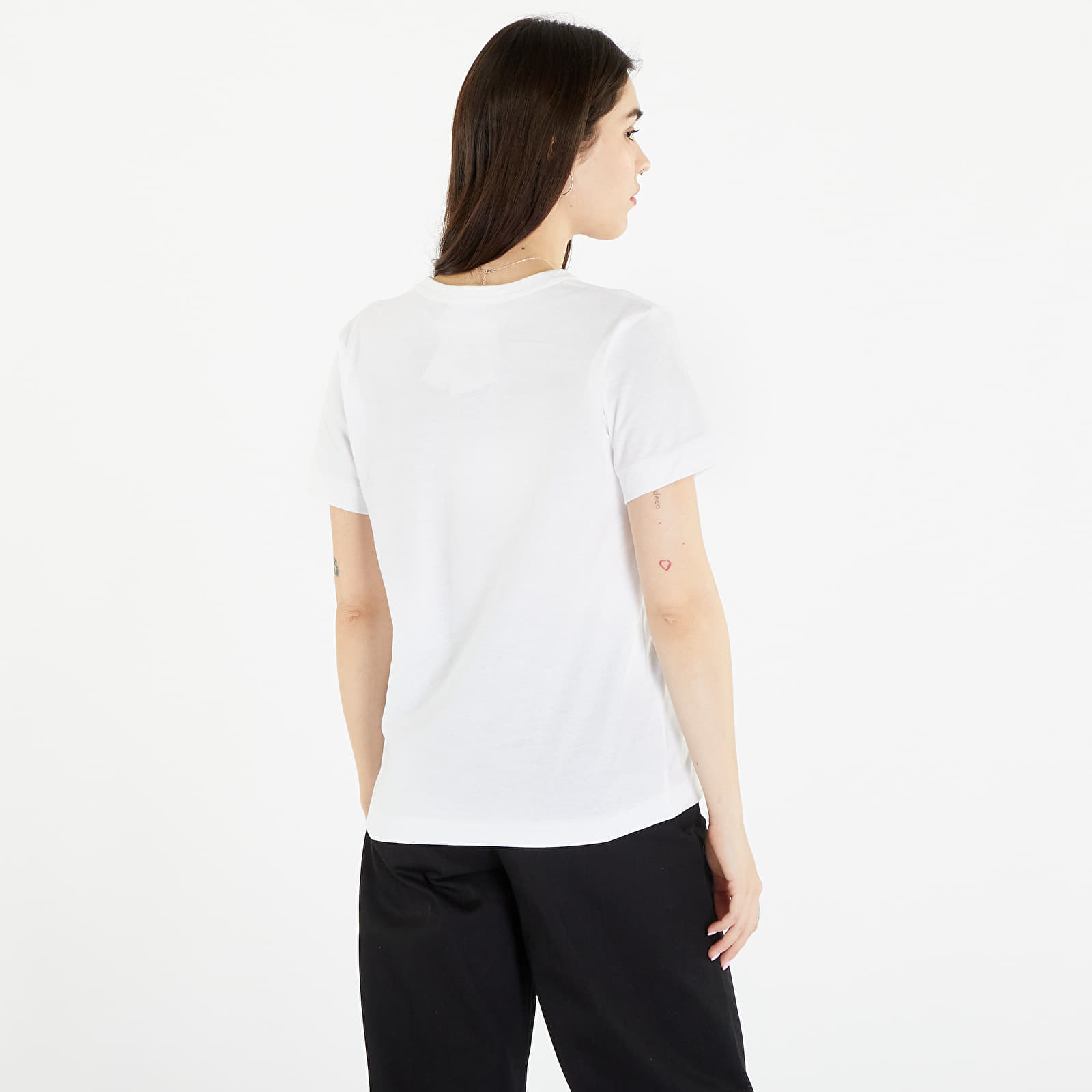 T-Shirts Comme des Garçons PLAY Heart Logo Tee White