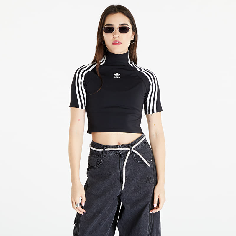 Top adidas Originals Tight Short Sleeve Top Black