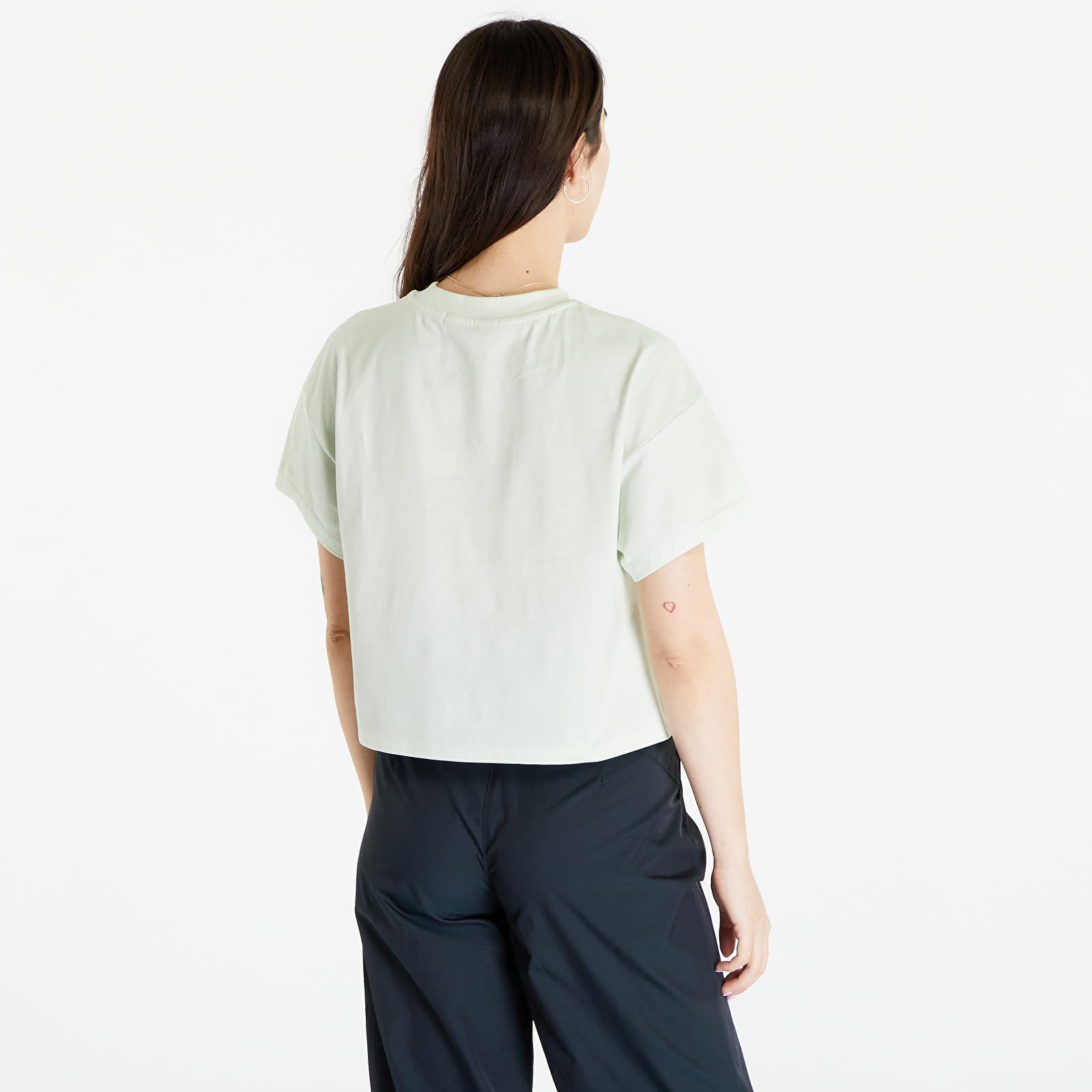 Tricouri  Calvin Klein Jeans Crop Top Green