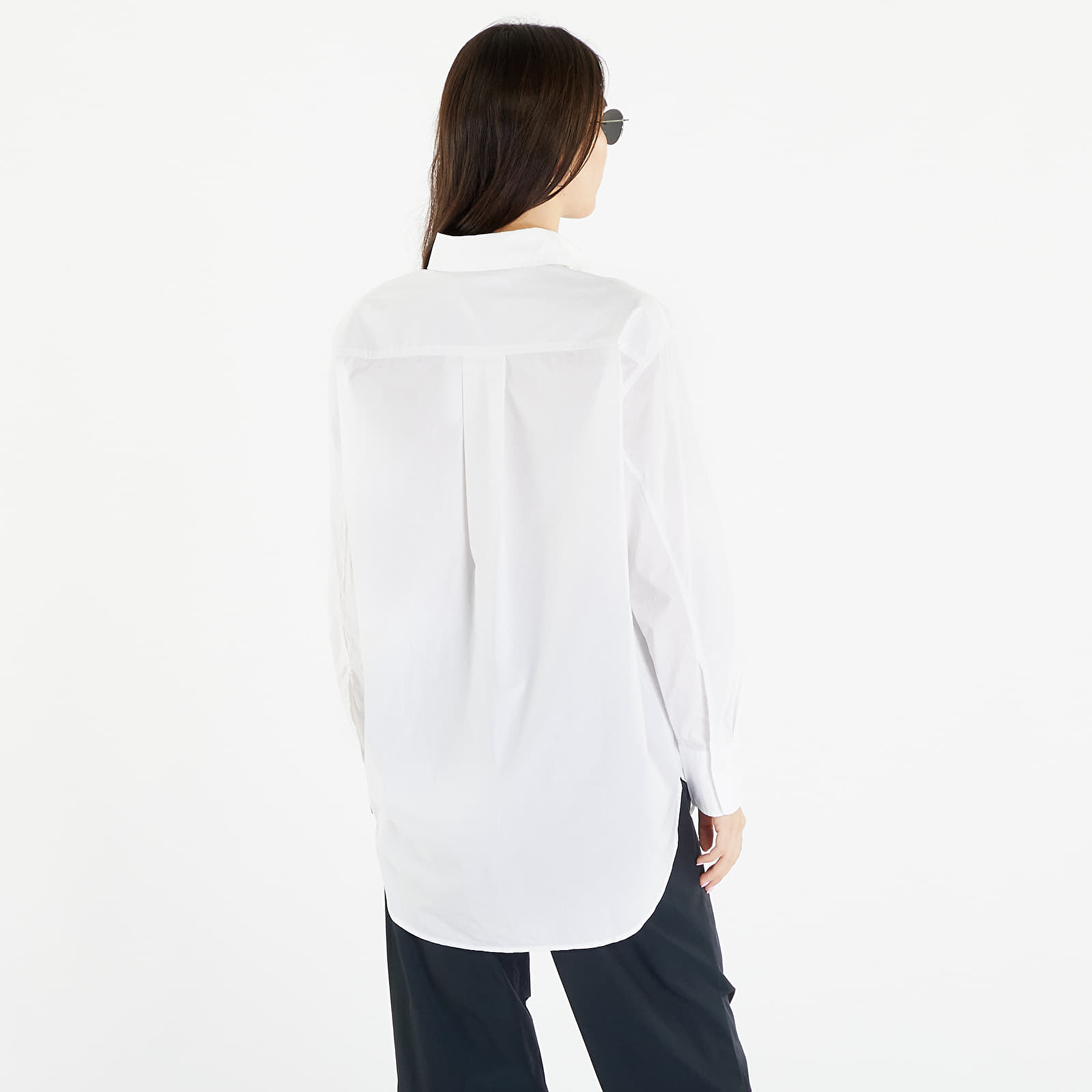Πουκάμισα Calvin Klein Jeans Loose Monologo Shirt White