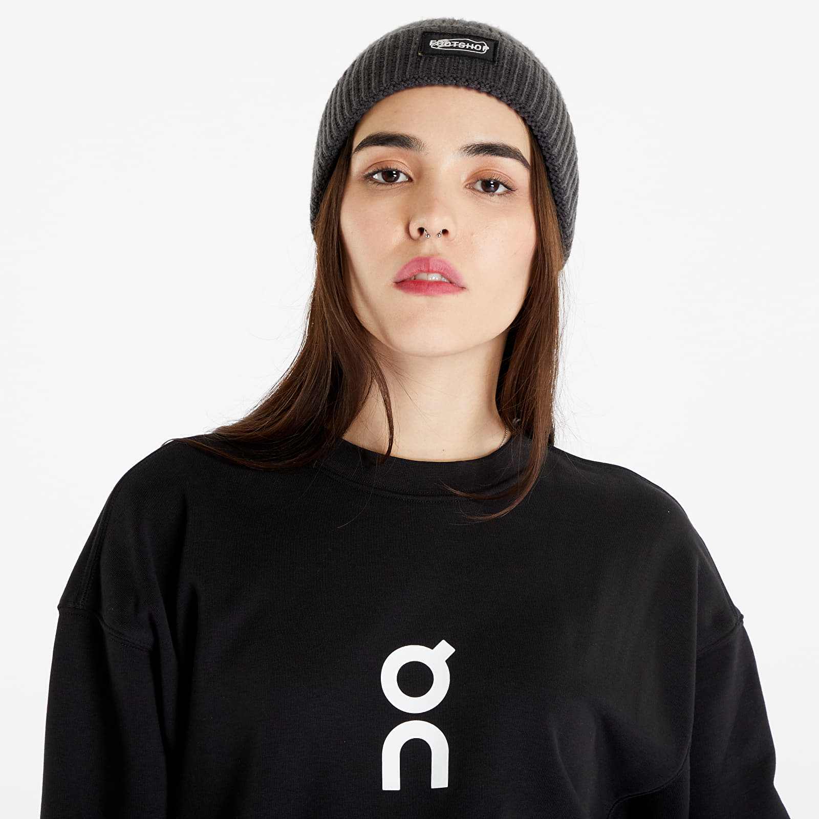 Hoodies and sweatshirts  On Club Crew Sweatshirt Black