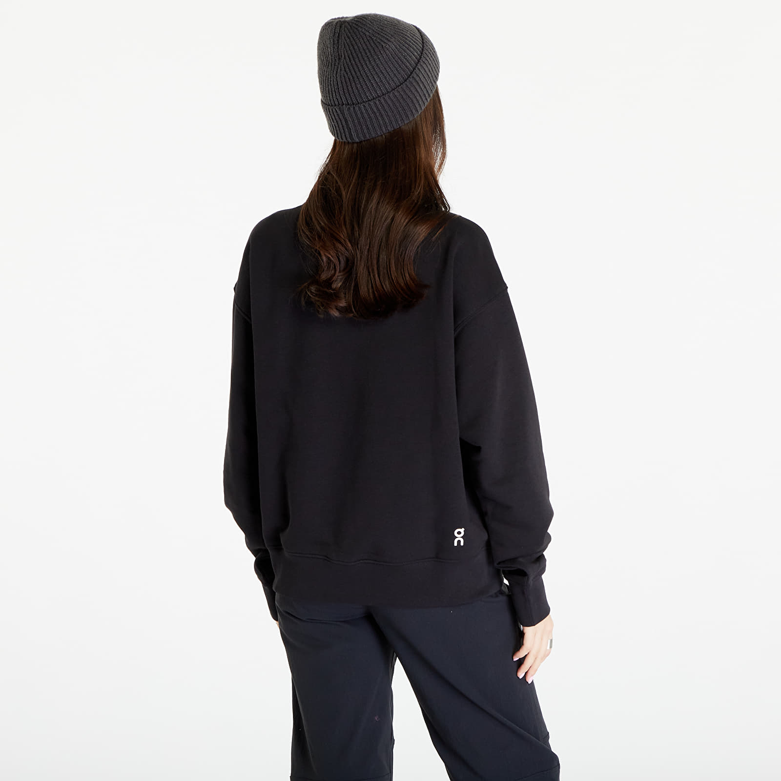 Hoodies and sweatshirts  On Club Crew Sweatshirt Black