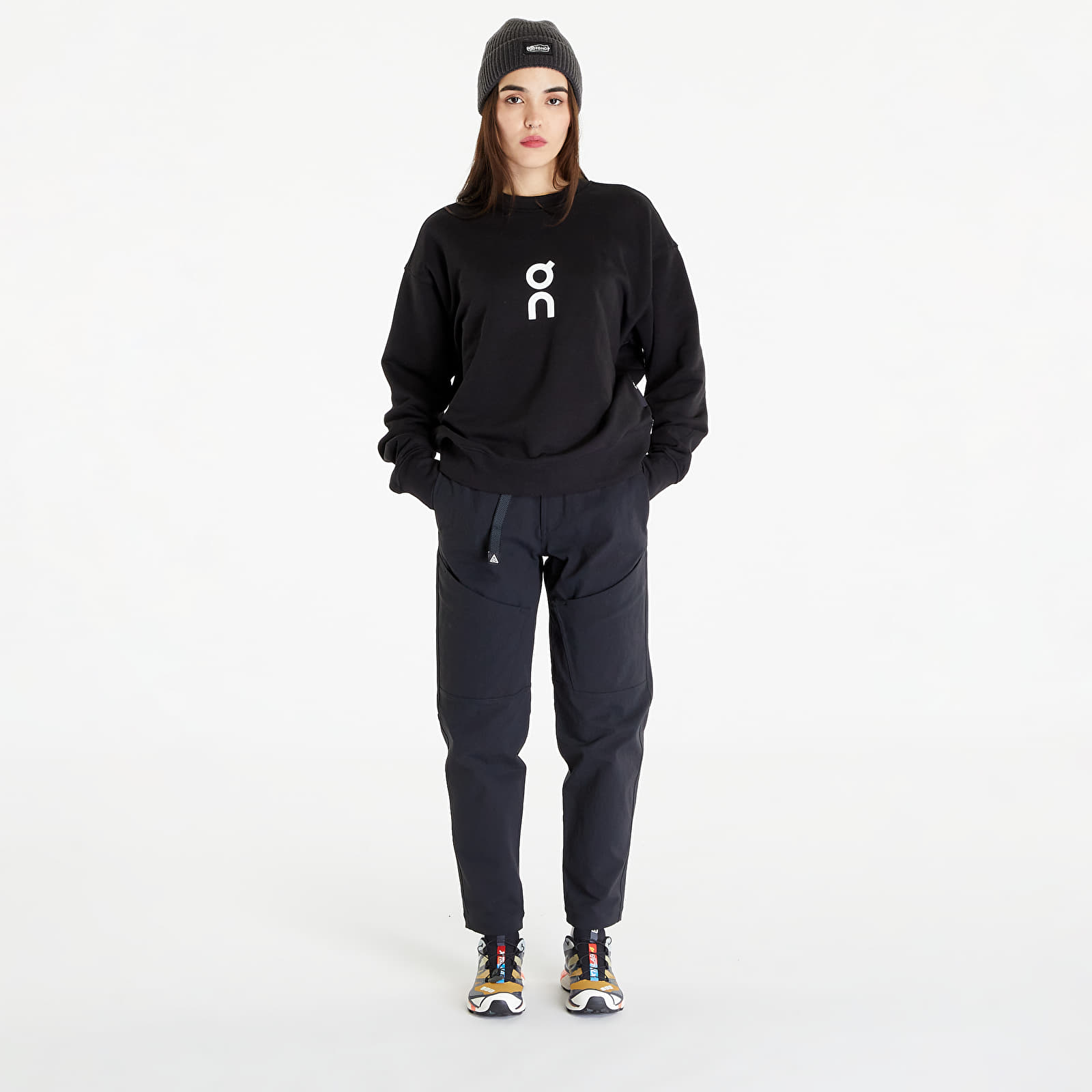 Hoodies and sweatshirts  On Club Crew Sweatshirt Black
