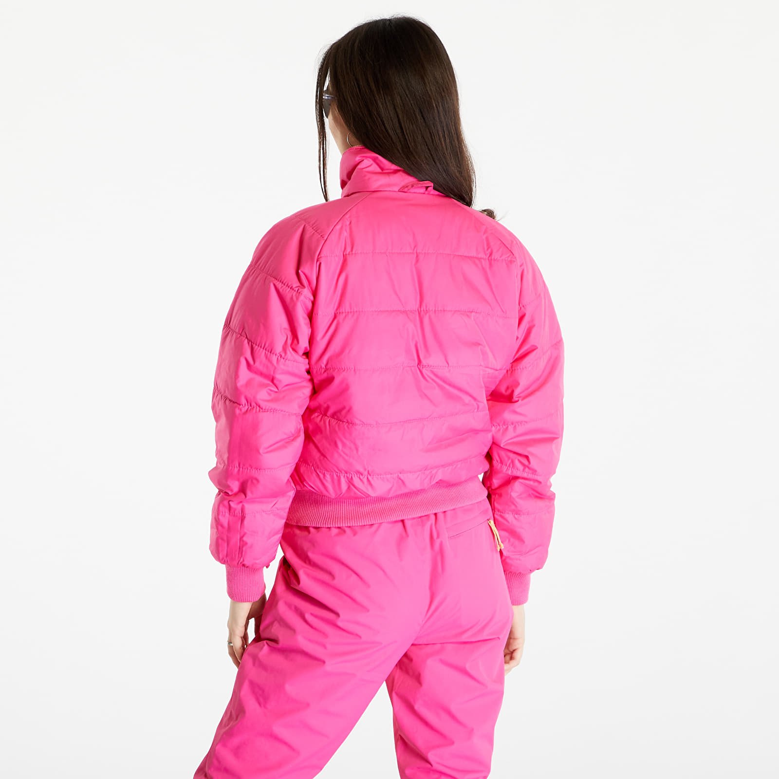 Bundy Columbia Wintertrainer™ 3-in-1 Interchange Waterproof Jacket Black Woven Nature Print/ Fuchsia Fizz