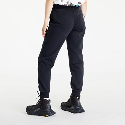 jogger , Lower and Trouser for girls - stretchable with elasticated waist Black  women Pants & Trousers in