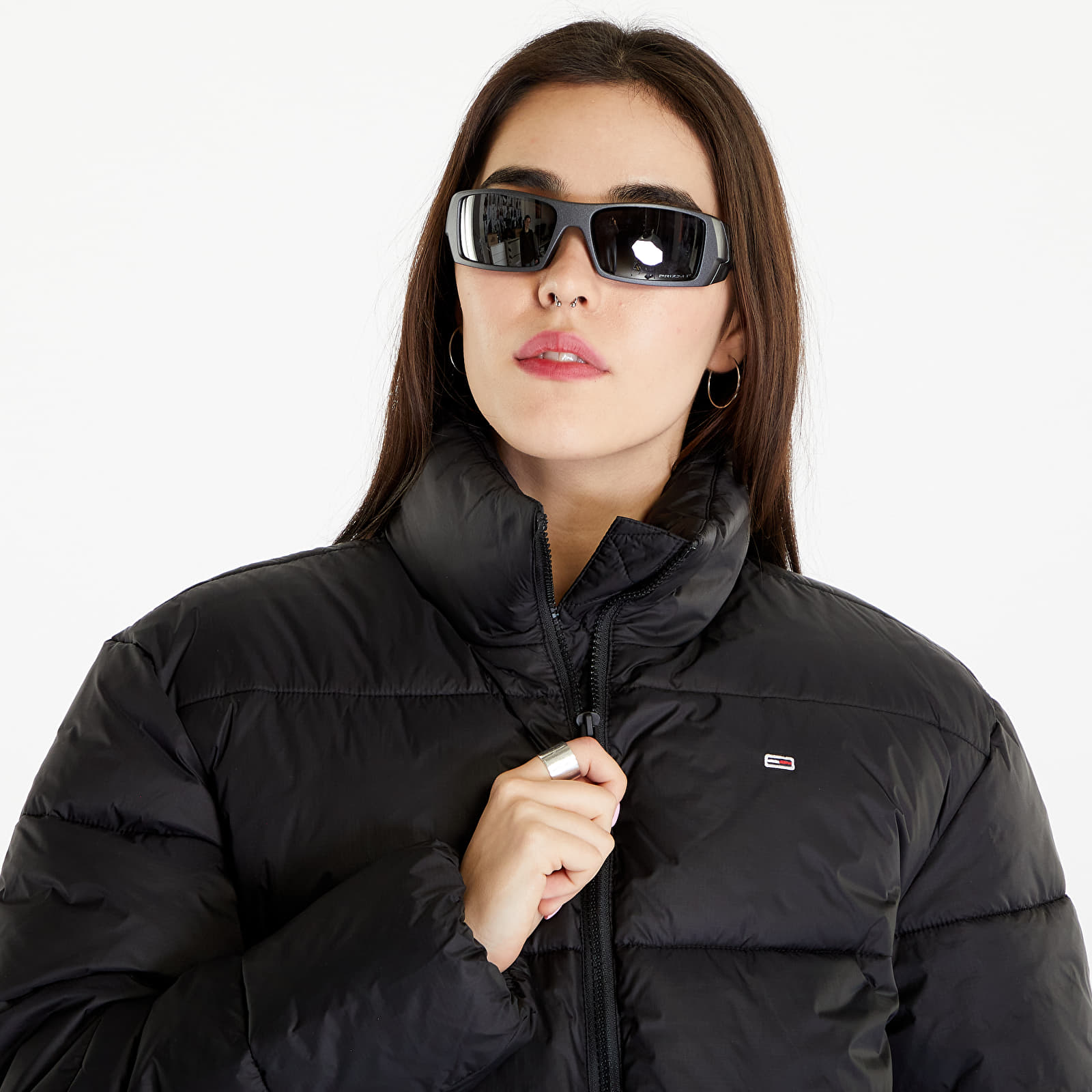 Jackets Tommy Jeans Modern Puffer Jacket Black