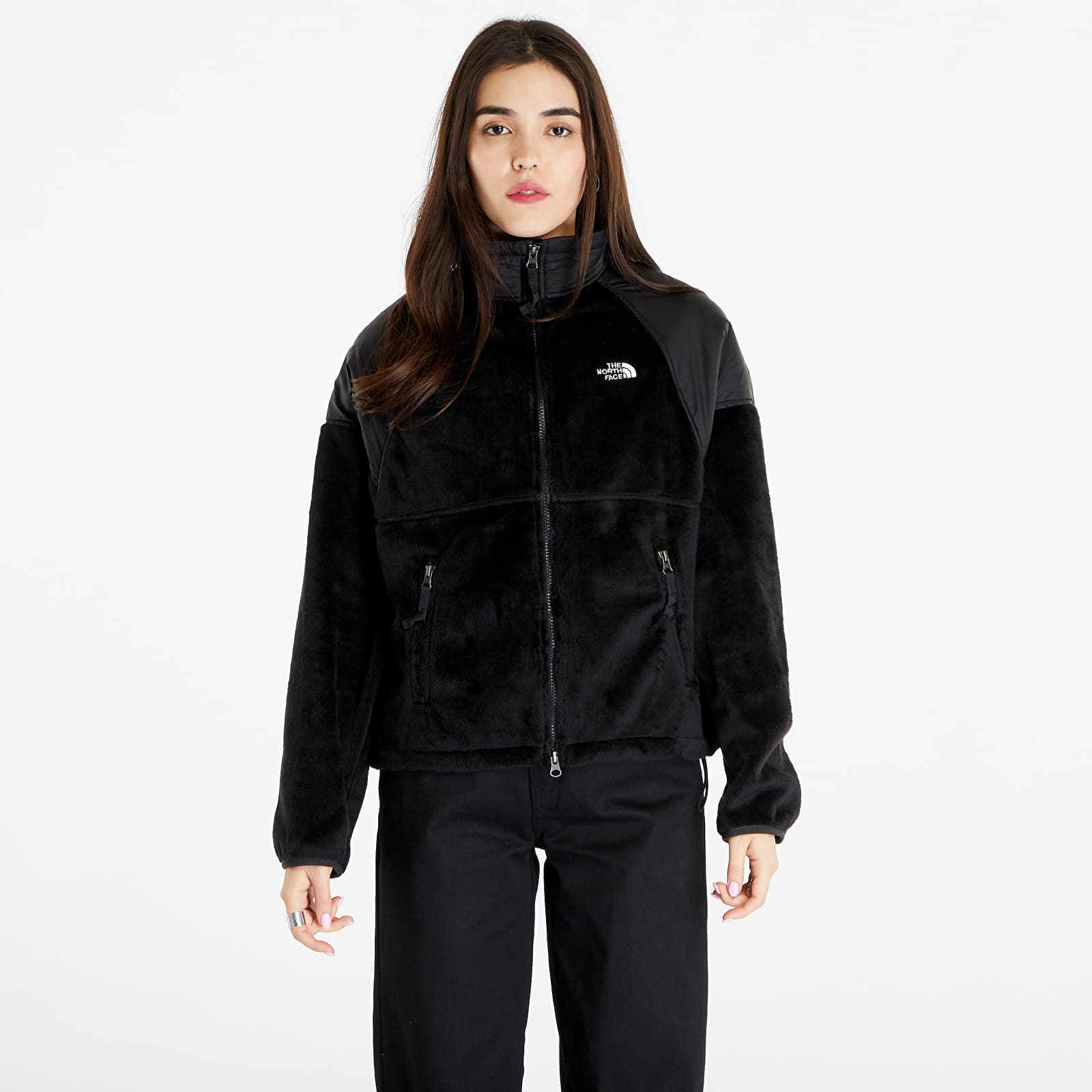 The North Face - versa velour jacket tnf black