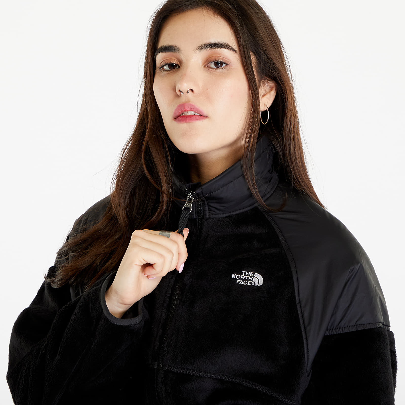 Kabátok The North Face Versa Velour Jacket TNF Black