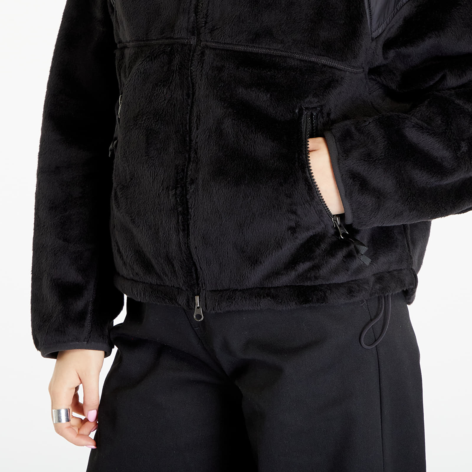 Kabátok The North Face Versa Velour Jacket TNF Black