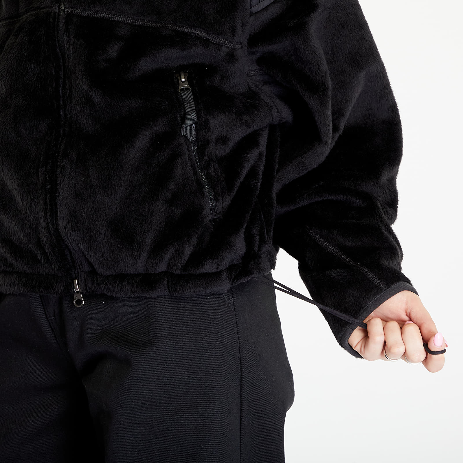 Kabátok The North Face Versa Velour Jacket TNF Black