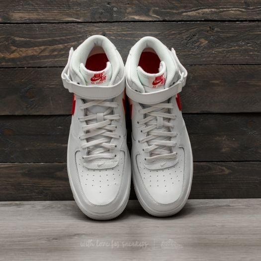 Nike air force 1 mid 7 university red hot sale