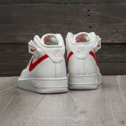Men s shoes Nike Air Force Mid 07 Sail University Red Footshop