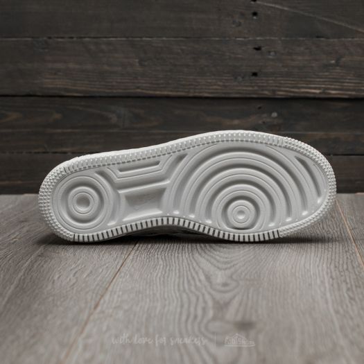 nike air force 1 upstep premium trainers in blue suede