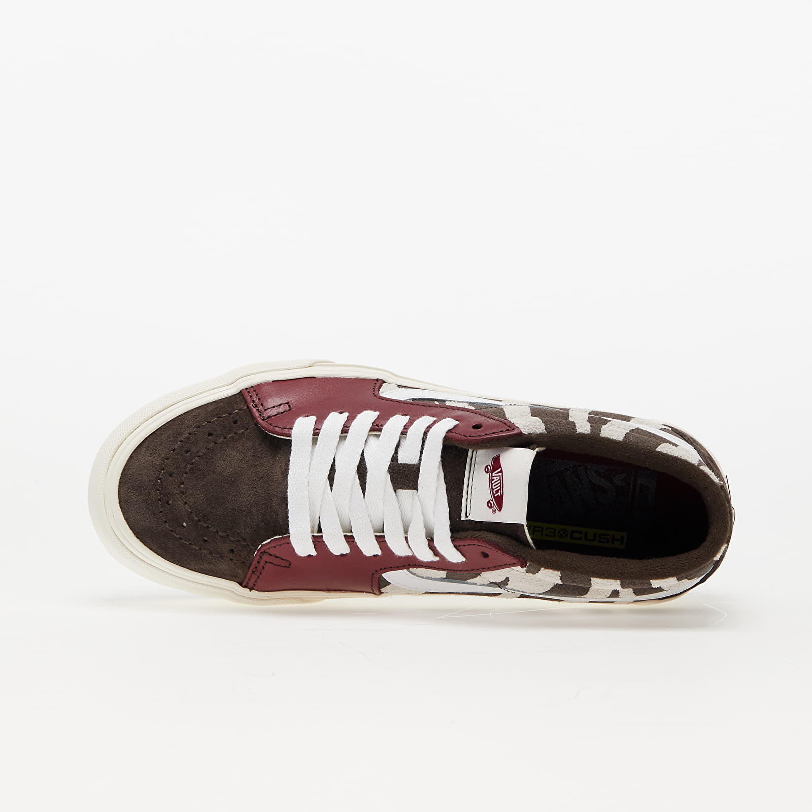 Încălțăminte și sneakerși pentru bărbați Vans Vault SK8-Mid VR3 LX Safari Rumba Red
