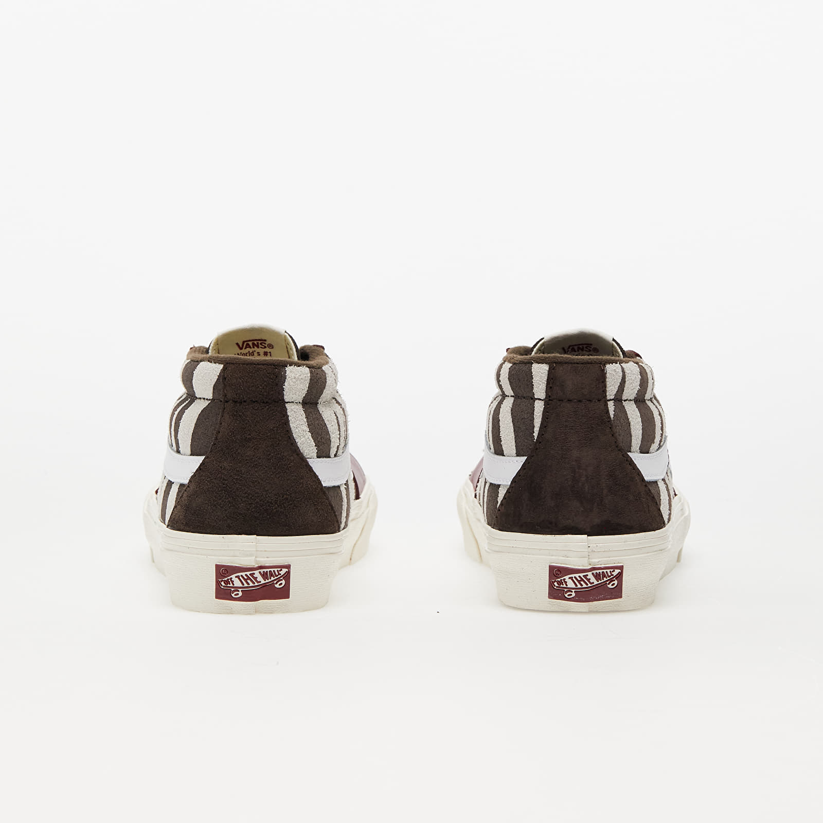Încălțăminte și sneakerși pentru bărbați Vans Vault SK8-Mid VR3 LX Safari Rumba Red