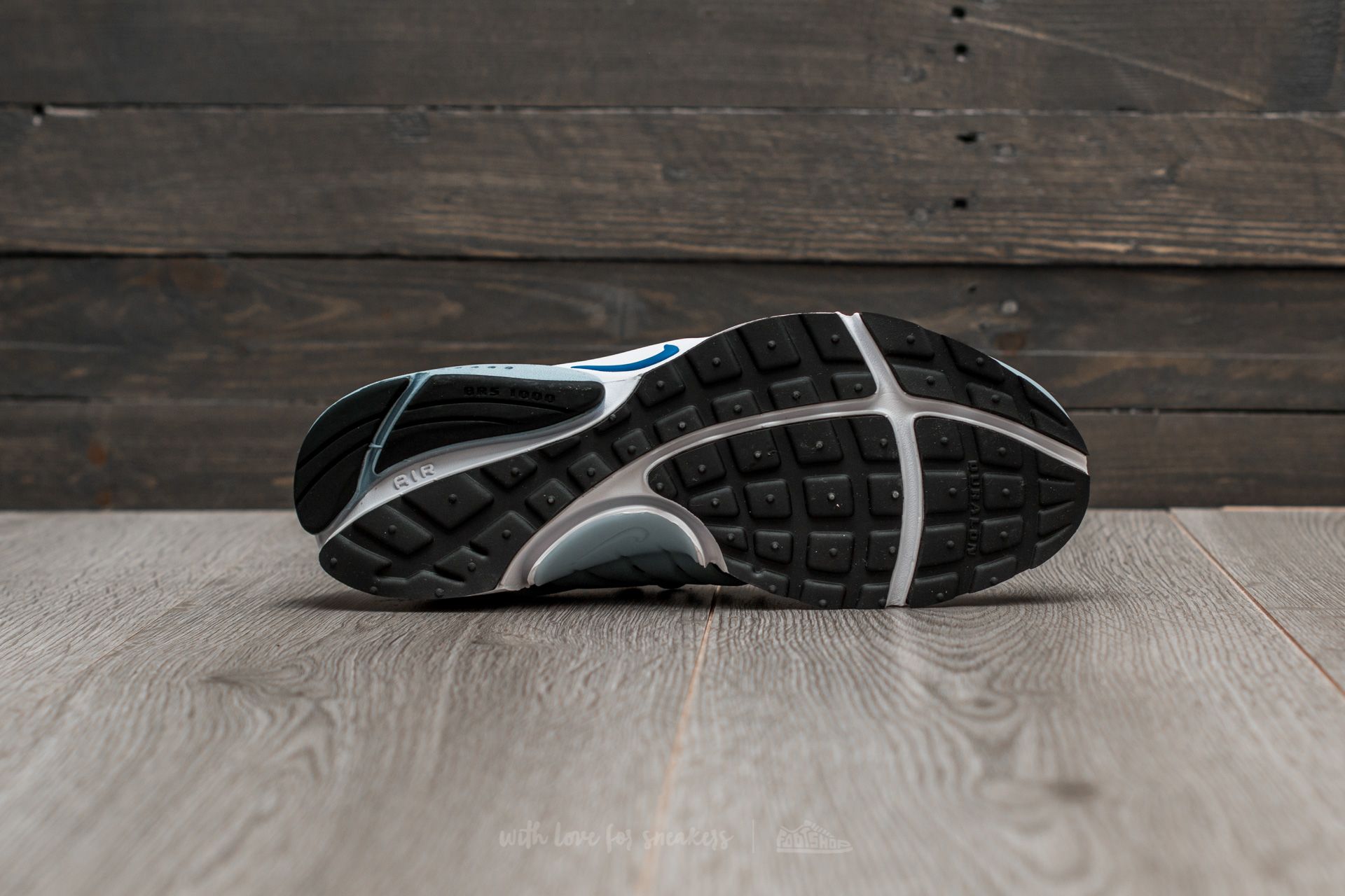 Air presto top black blue jay