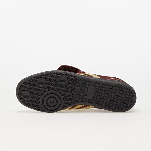 Scarpe uomo adidas x Wales Bonner Nylon Samba Fox Brown Sanbei Lucid Blue Footshop