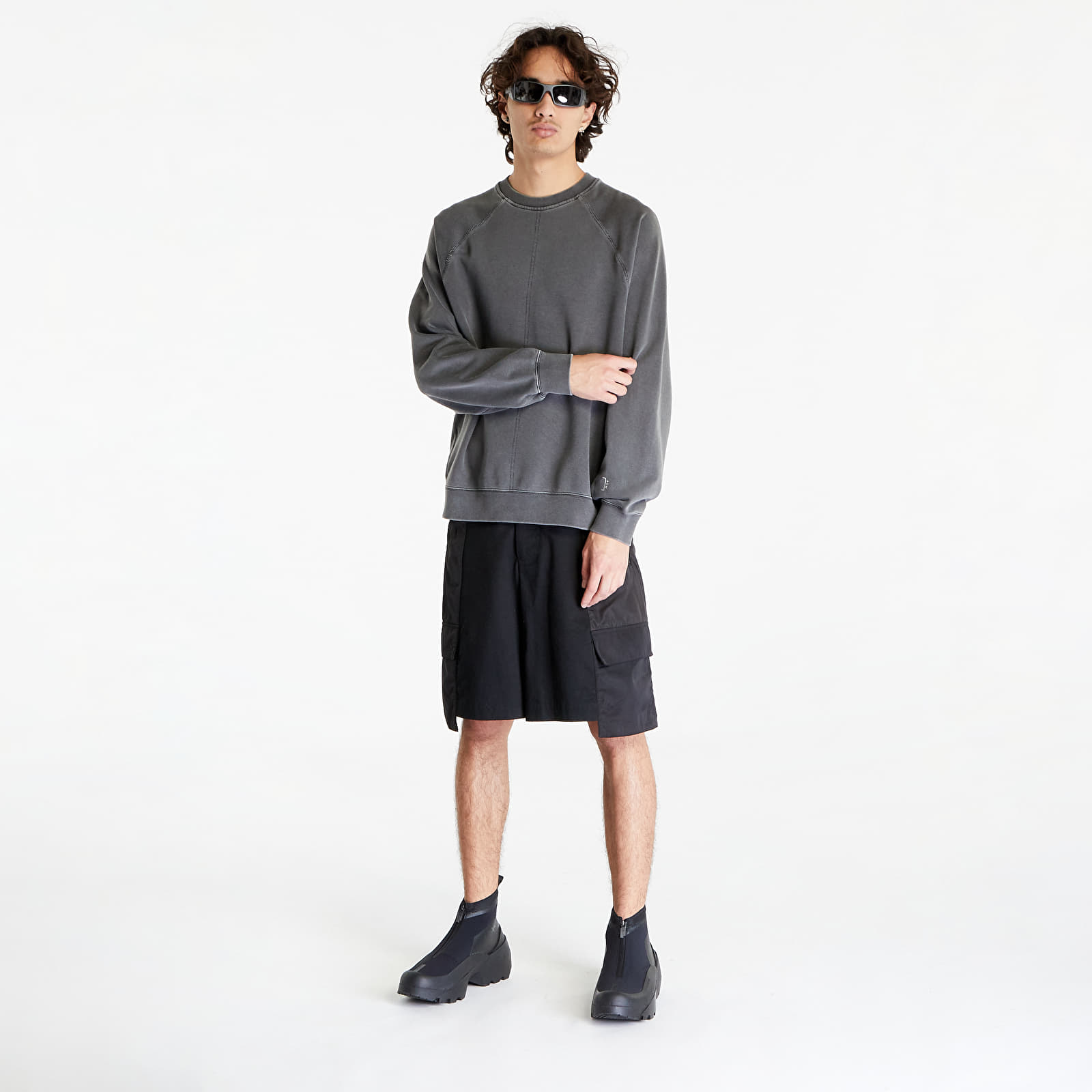 Φούτερ Converse x A-COLD-WALL* Fleece Crew Sweatshirt UNISEX Onyx