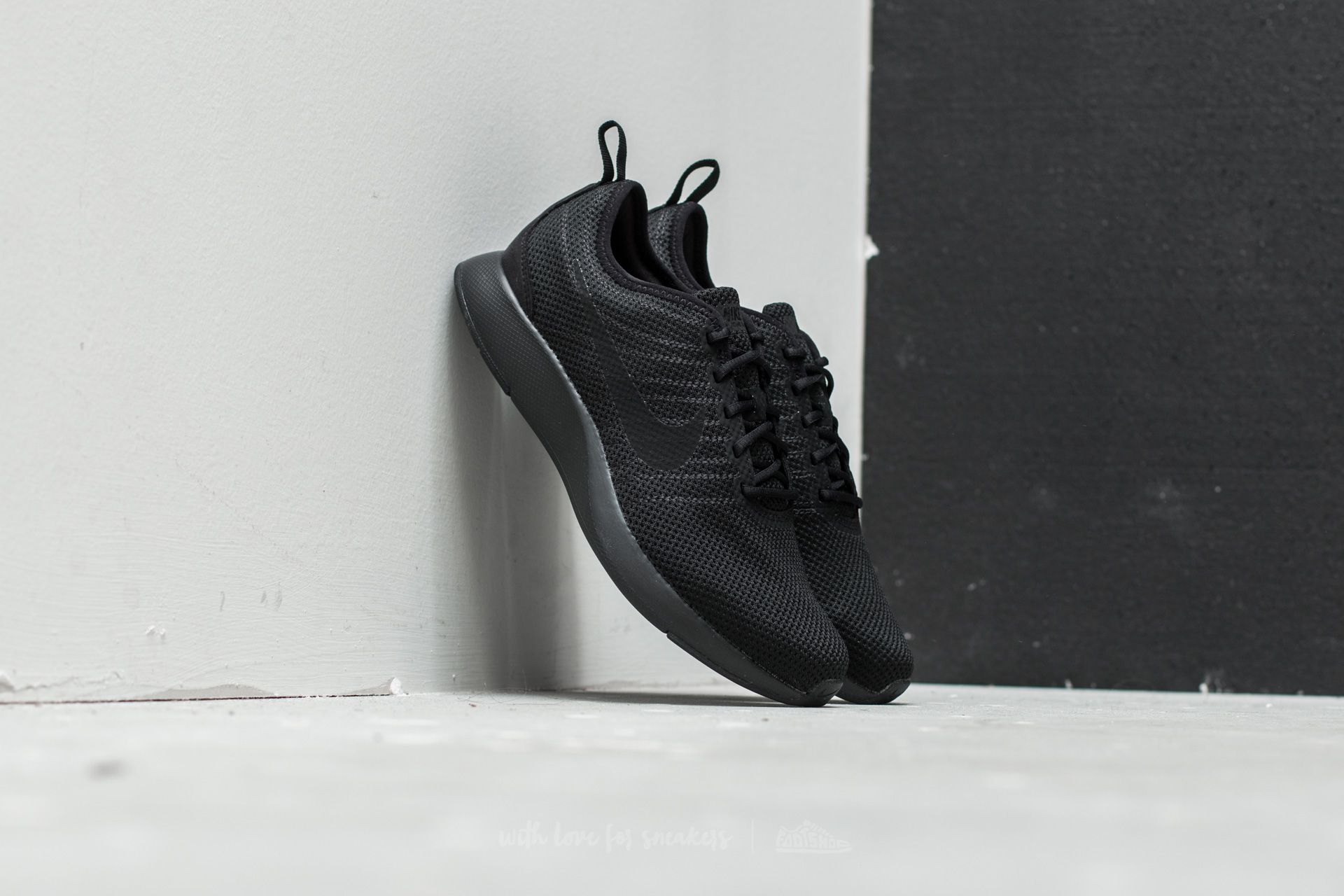Chaussures et baskets femme Nike Dualtone Racer GS Black Black Black Footshop