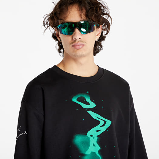 On Graphic Club Crew Sweatshirt Black Mint Footshop