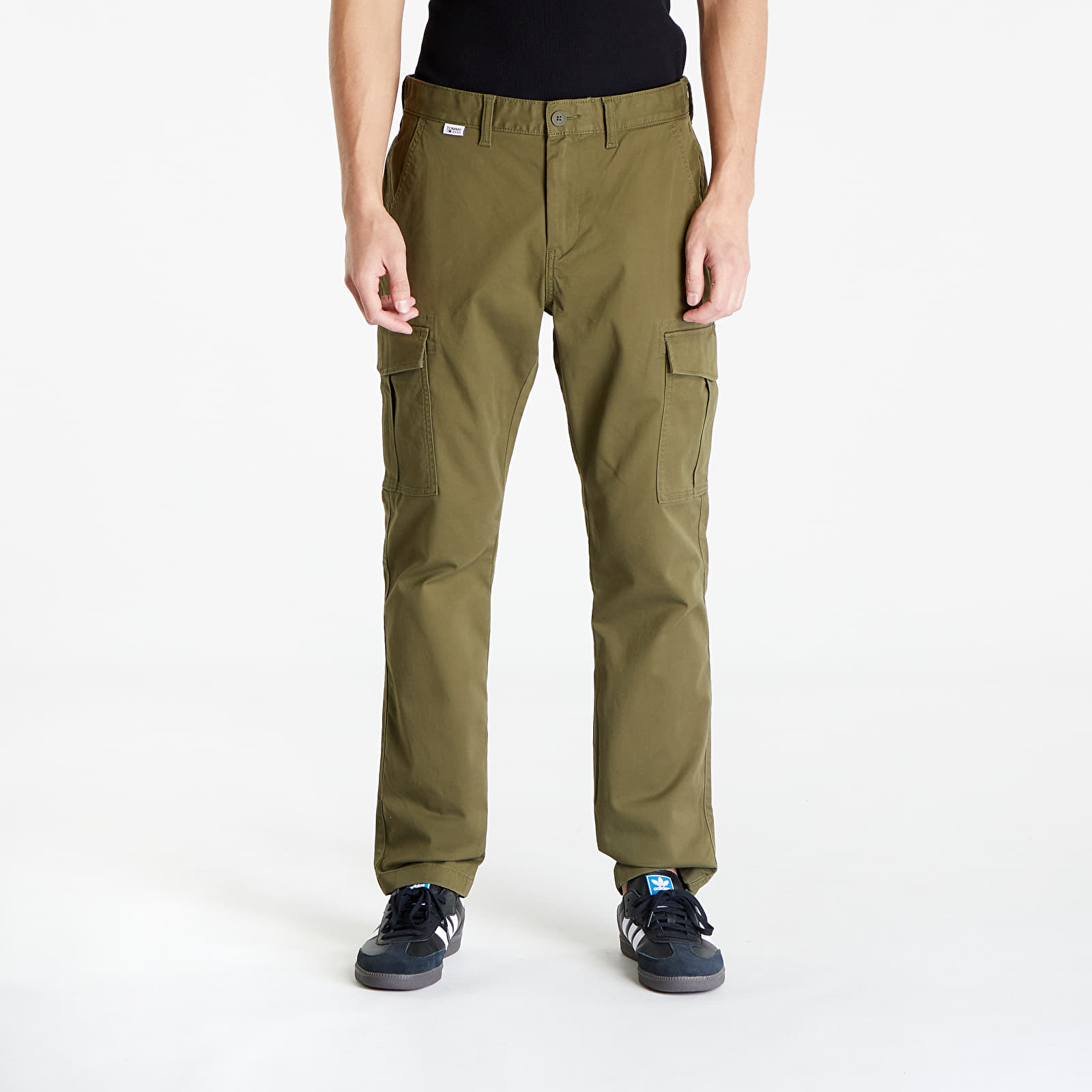 Pants and jeans Tommy Jeans Austin Cargo Pants Drab Olvie Green