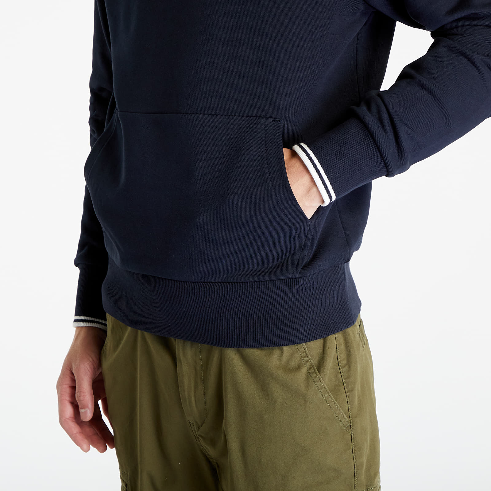 Суичърти FRED PERRY Tipped Hooded Sweatshirt Navy